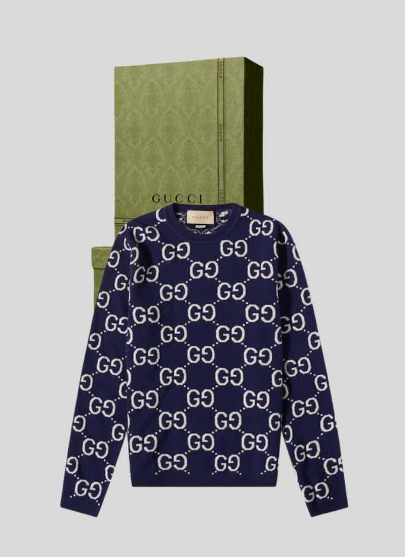 Pull GC Blue&White